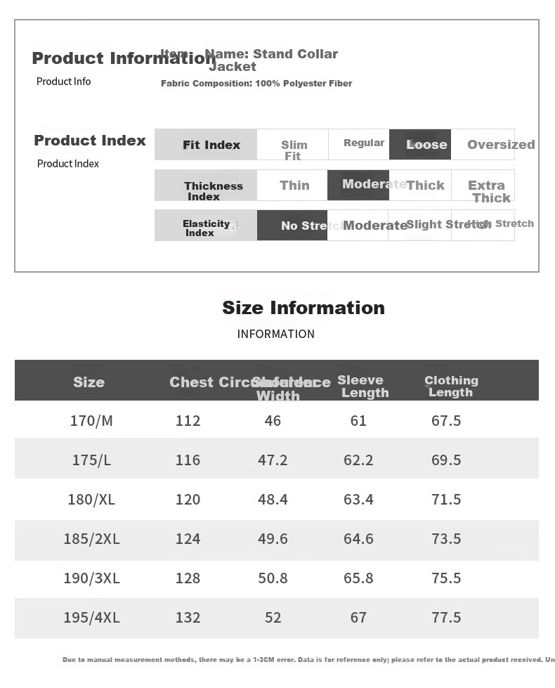 Romon Men's Jacket Casual Business Solid Color Workwear Coat Spring Autumn Stand Collar Dad Style Outerwear 3