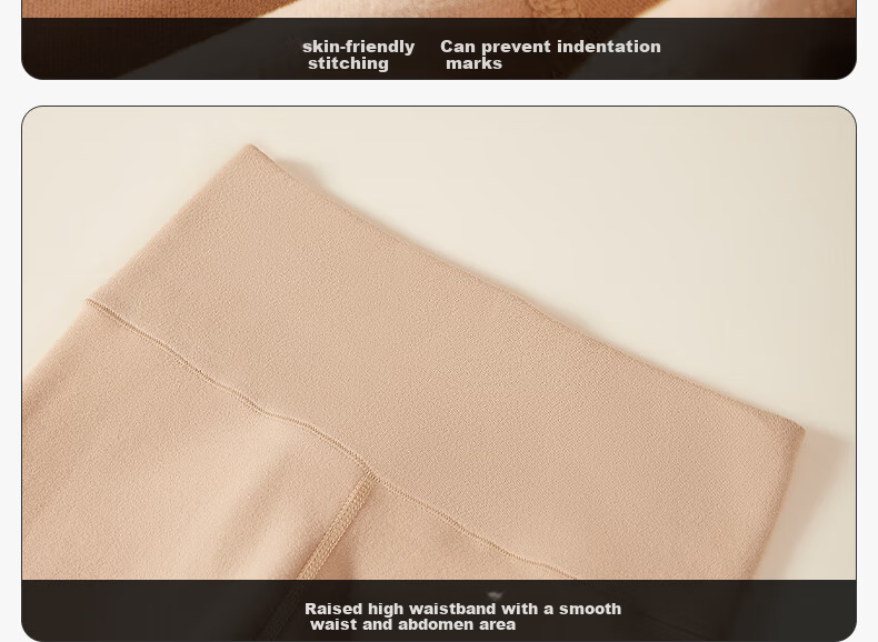 Herbal Original Thickened Thermal Pants Women's Autumn Base Layer Derong Heat-Generating Cashmere Protein Seamless High-Waist 10A Antibacterial Thread Pants 14