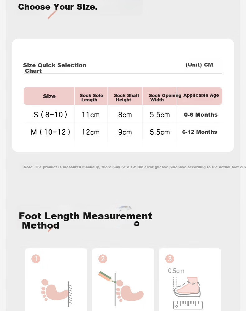 Shiyuejiejing Baby Shoes And Socks, Summer Toddler Walking Shoes And Socks, Non-Slip Floor Socks for Boys And Girls, All Seasons Socks for Infants 5