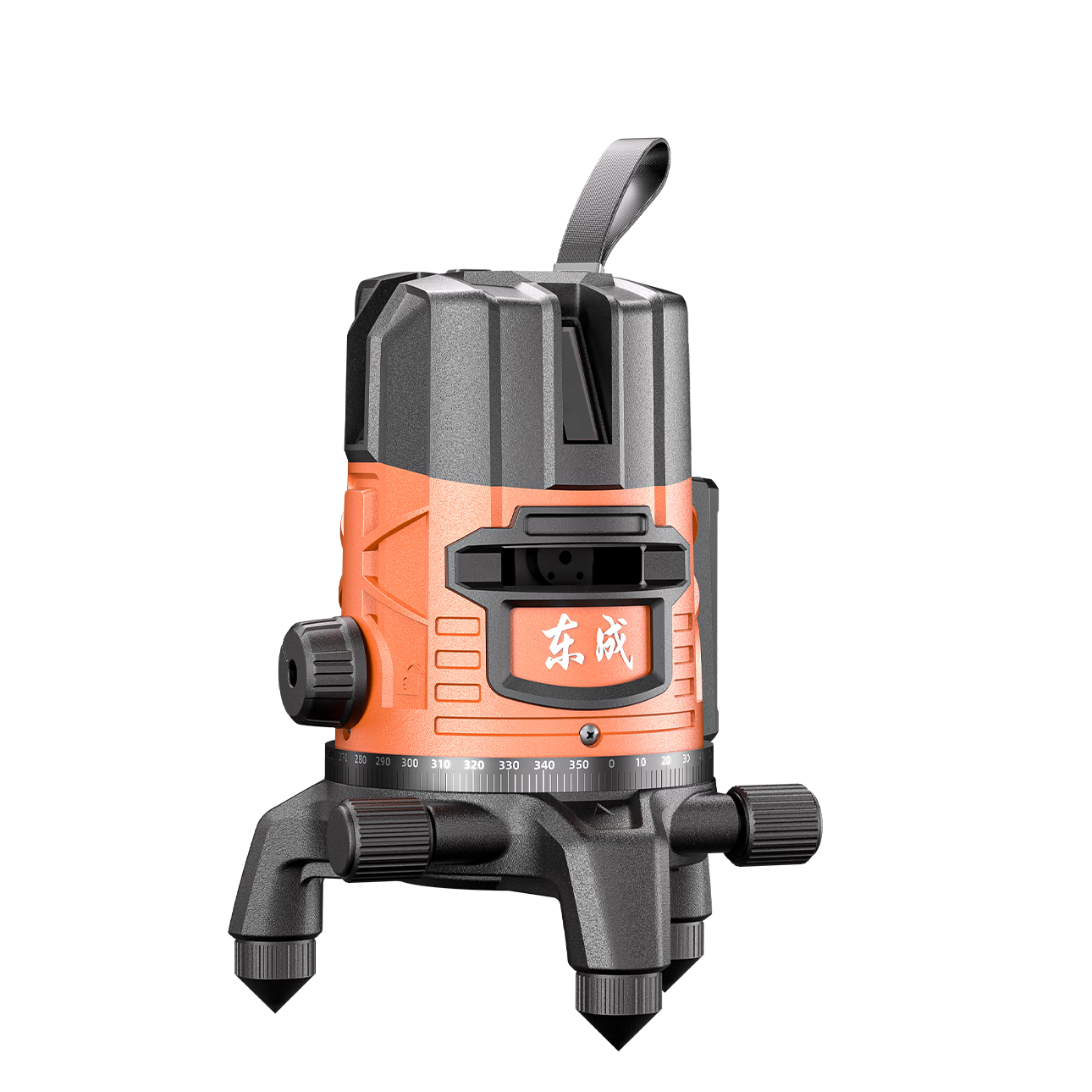 Dongcheng Three-Line Level DTX4V-0721E Green Laser Level High-Precision Strong Light Auto Leveling Infrared