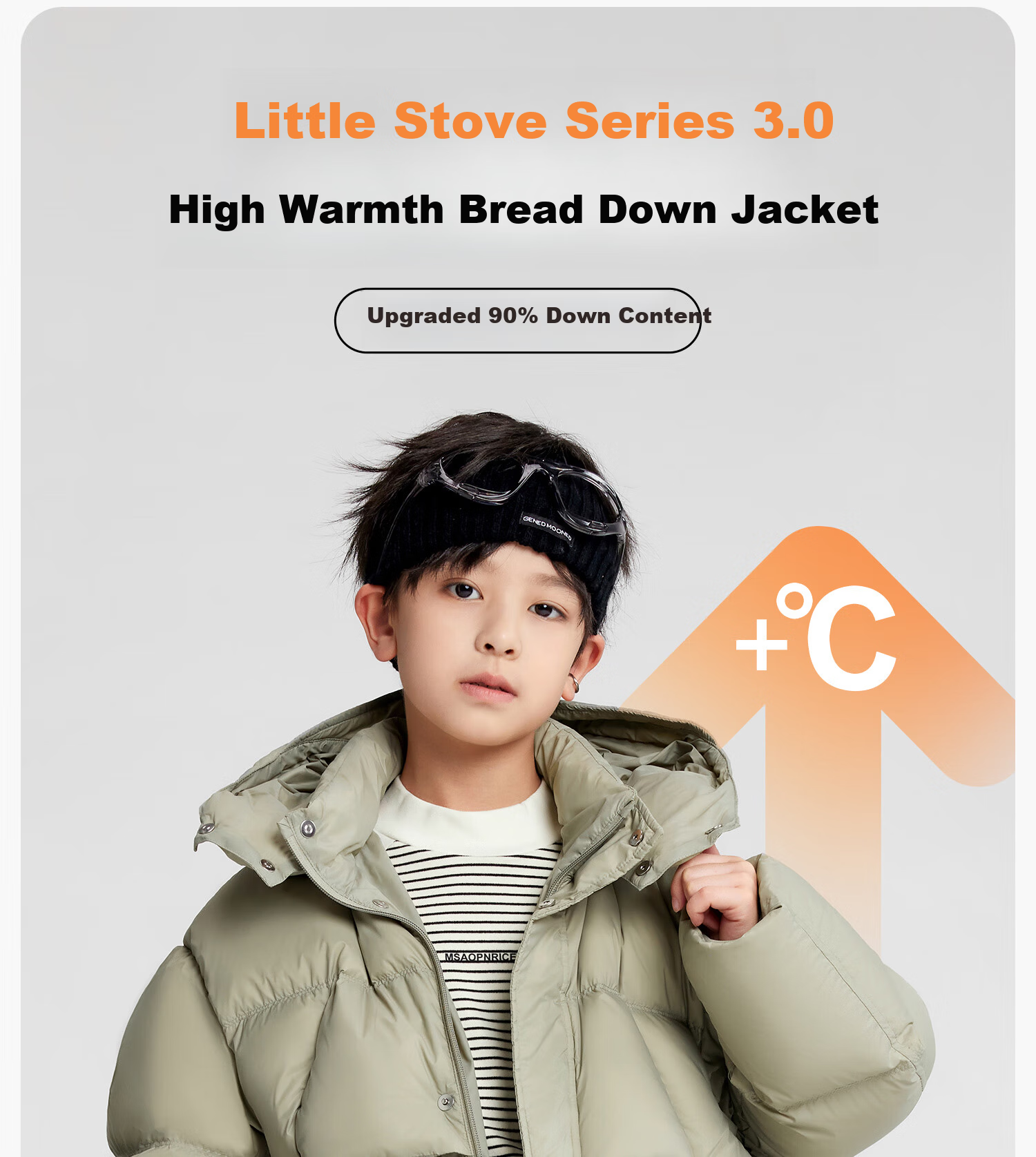 Zuo Xi Boys' Down Jacket Winter 2025 New Warm Children's Three-Proof Hooded Puffer Coat Green 160 2