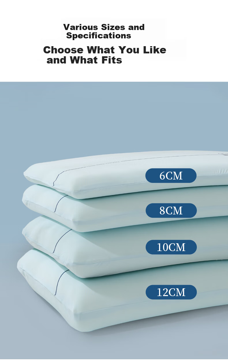 Hengyuanxiang A-Class Deep Sleep Neck Support Slow Rebound Memory Foam Pillow Core Adult High Pillow 12cm [Single] 12