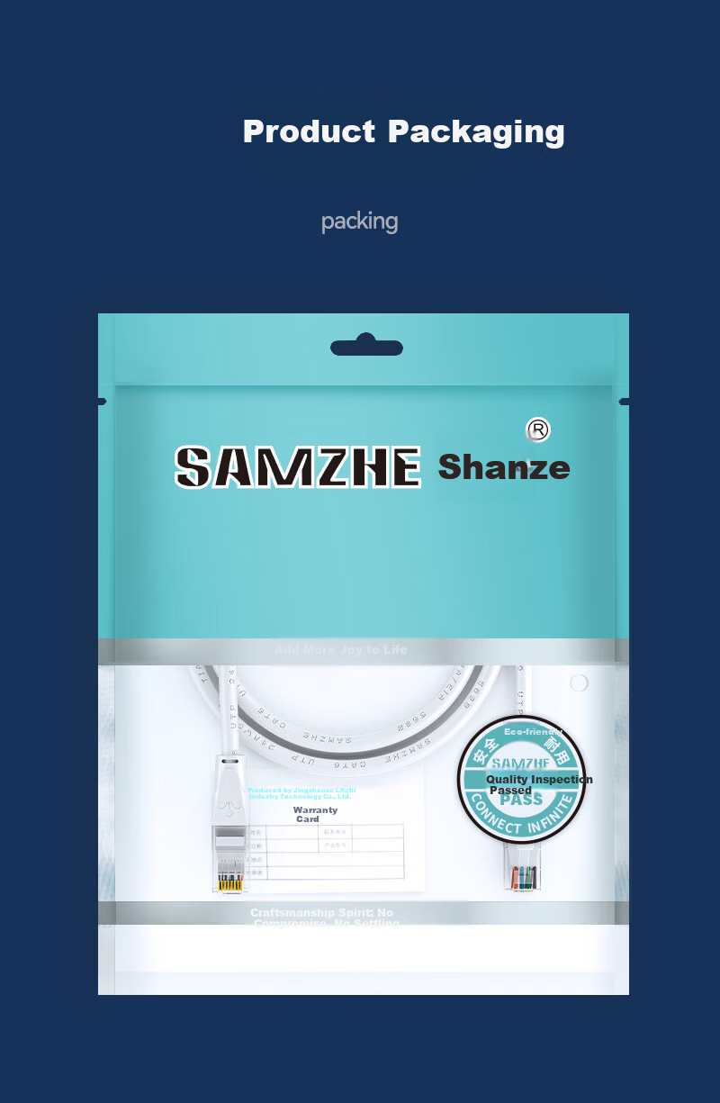 SAMZHE CAT6 Gigabit Ethernet Cable, 8-Core Twisted Pair, for Engineering, Home, Computer, Broadband, Surveillance, Unshielded Network Patch Cord, Pre-Made Network Cable, Black, 1 Meter, CAH-6010 12