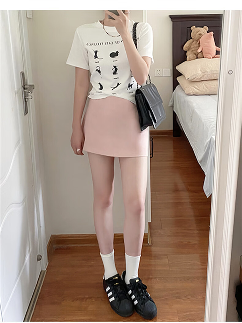 Langsha Women's Suit Pencil Skirt 2025 Autumn New High-Waist Slim Fit Office A-Line Mini Skirt 17