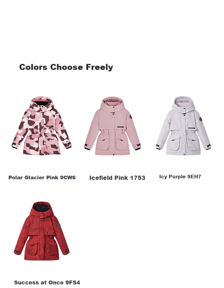Bosideng Off-Season Down Jacket Children's Winter Classic Extreme Cold Thickened Large Kids Parent-Child Hooded Coat 17