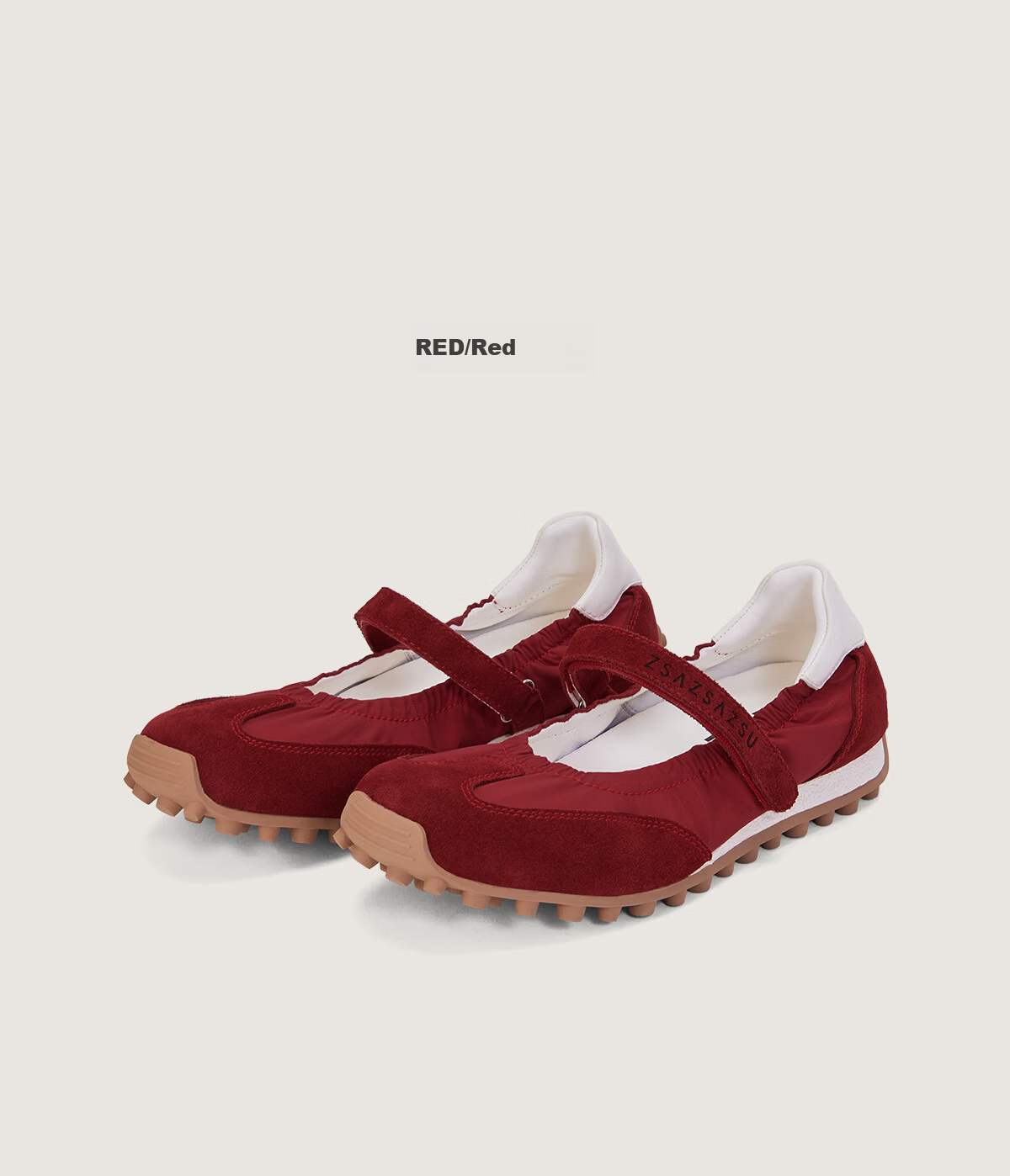Sasa Su [Leaping Ballet] Spring Summer New Bean Sole Mary Jane Velcro Comfortable Ballet Sneakers Women Shoes 15