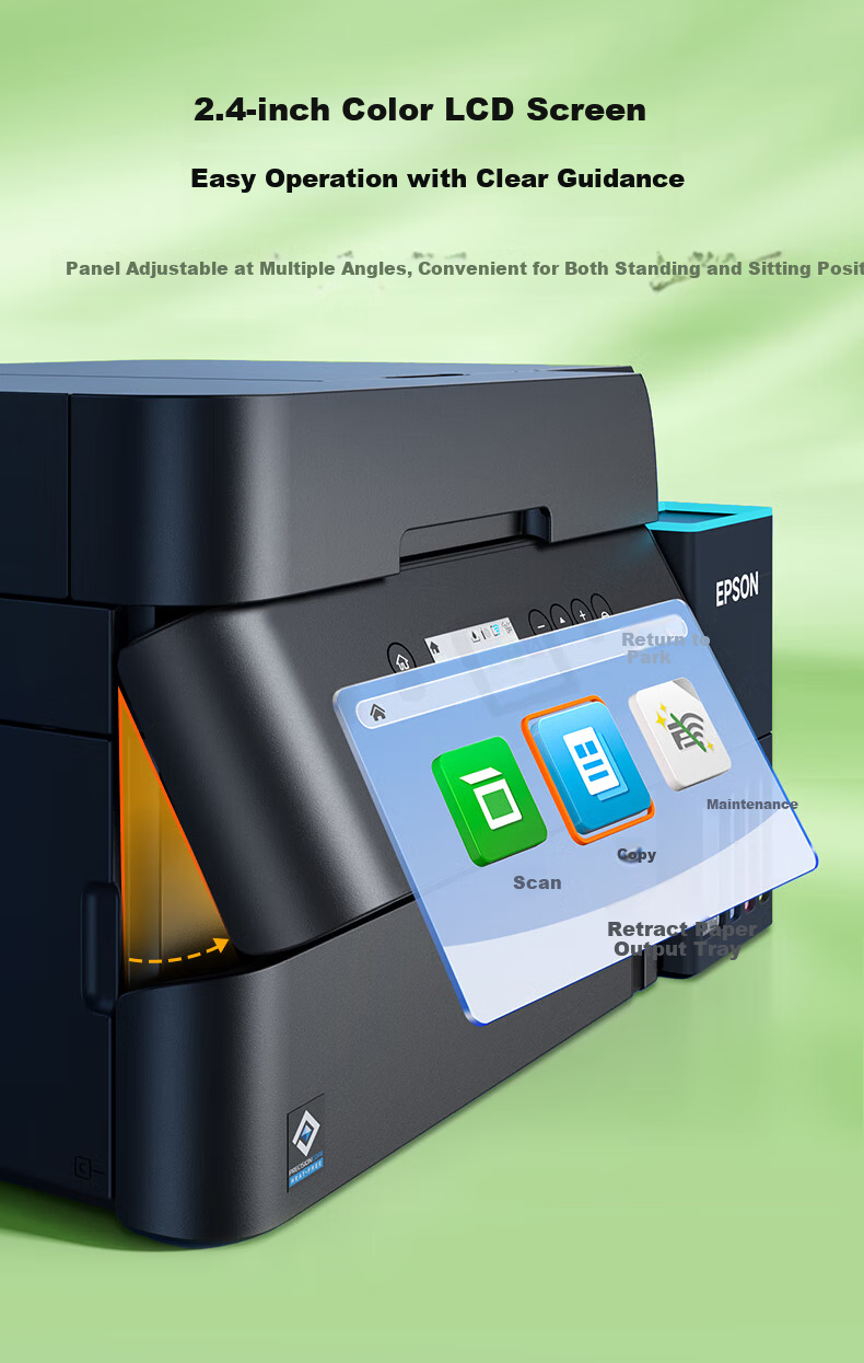 EPSON L6379 Ink Tank Color Wireless Multifunction Printer for Office and Home (Print, Copy, Scan, WiFi/Wired Network, Automatic Duplex Copy/Print) 11