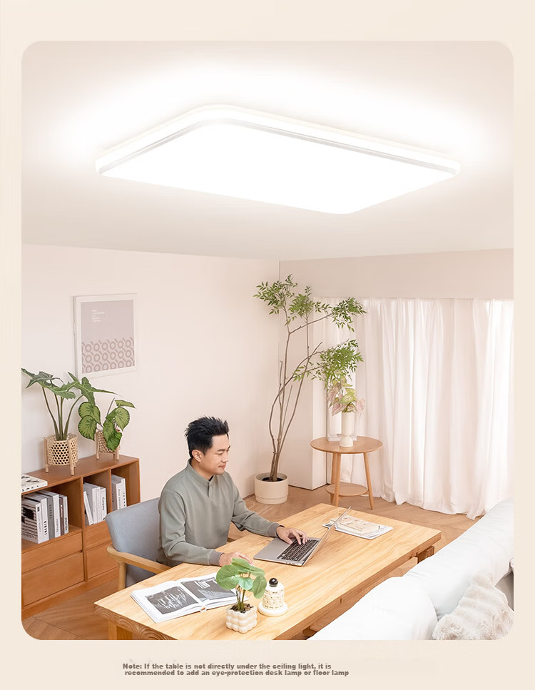 Haishibao Ceiling Light Living Room Main Light Full Spectrum Eye Protection LED Simple Fixture 30㎡ Suitable 150W All-Inclusive Price 25