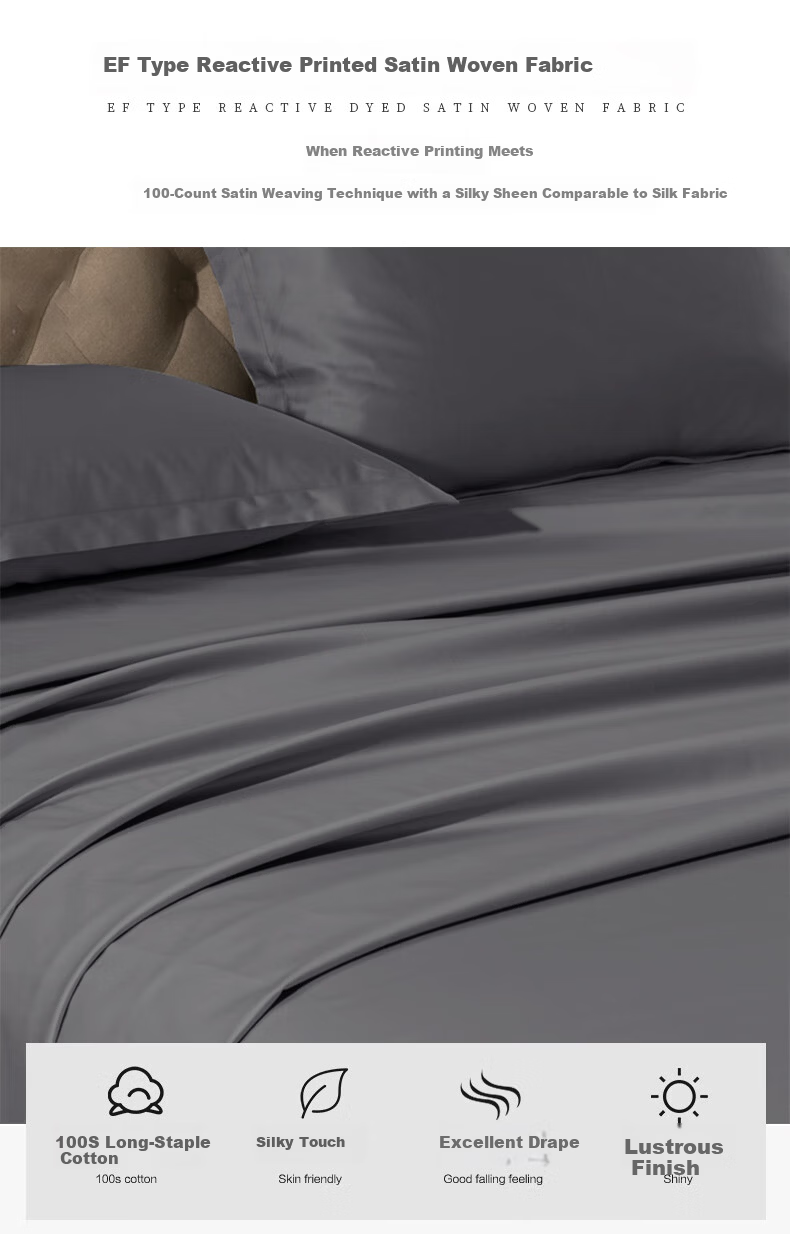 La Torretta Single Bed Sheet, Class A, 100-Count Long-Staple Cotton, Solid Color Bedspread, Single Piece, Light Luxury Gray, 245*250cm 5