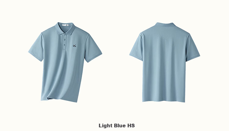 HLA Hailan Home Men's Polo Shirt 2026 New Year Cool Feeling Short Sleeve Summer 16
