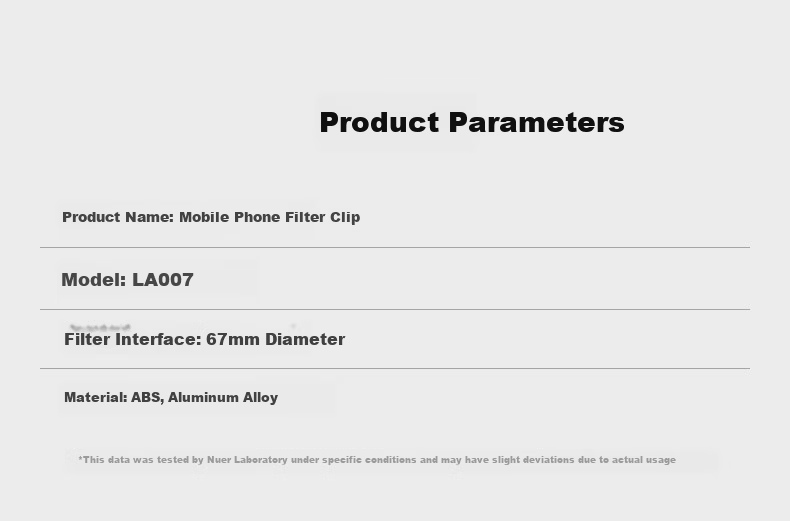 NEEWER Adjustable ND2-32 Magnetic Filter Lens Clip for Smartphones with 67mm Filter Adapter Ring Compatible with Apple Huawei Mobile Photography VND Neutral Density Filter Clip 3