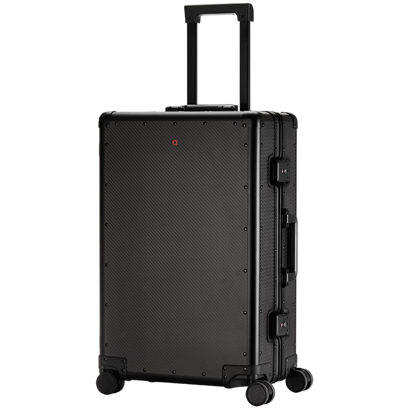 JD Jingzao Carbon Fiber 3K Pattern 24-inch Luggage 2026 New Large Capacity Durable High-Value Trolley Case