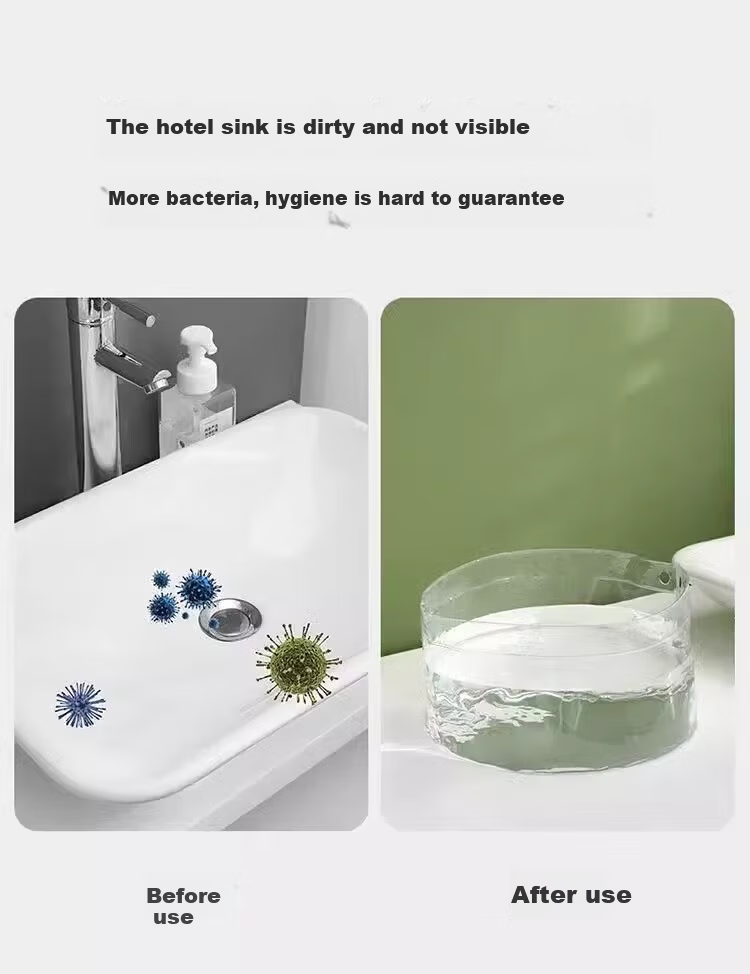 ToMill Disposable Foldable Basin Portable Travel Laundry Washing Face Basin Bucket Foot Soaking Basin 12L 6