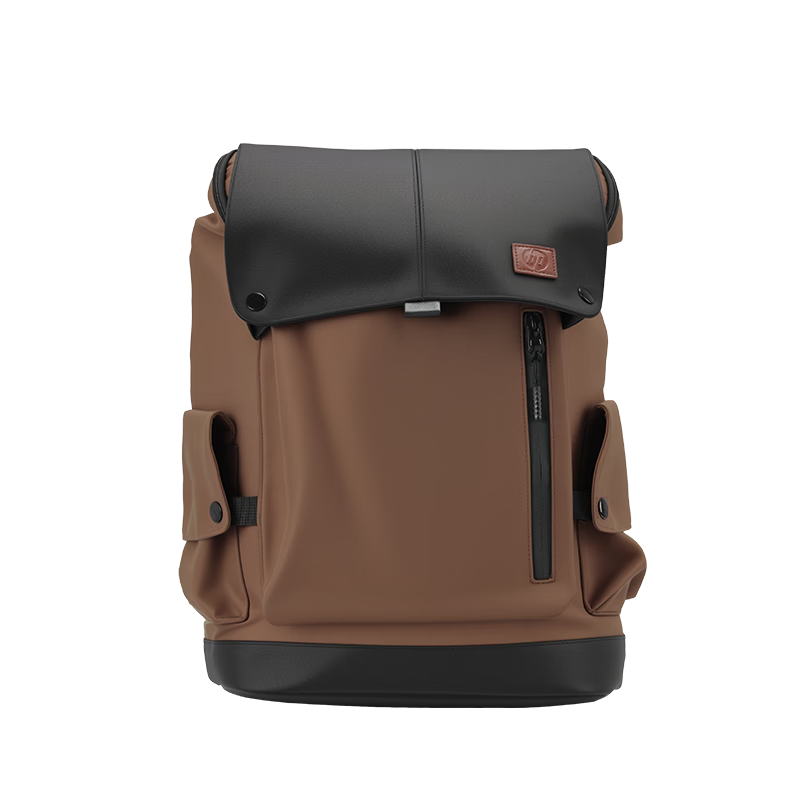 HP 16-inch Laptop Backpack Casual Large Capacity Travel Outdoor Student School Bag Coffee Color