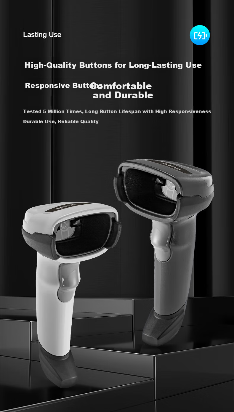 ZEBRA ZEBRA LI4278 Handheld 1D Wireless Barcode Scanner Gun 6