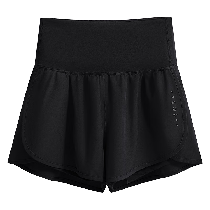Baisirun Summer Sports Running Shorts for Women with Back Pocket for Phone Quick-Dry Training Straight Fitness Yoga Pants