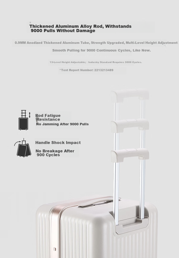 Kala Sheep x Jin Nang Mirror Large Flat Frame Aluminum Frame Cube Luggage 20-inch Carry-on Trolley Suitcase Unisex 11