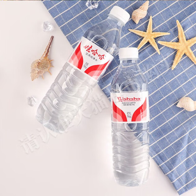 娃哈哈纯净水596ml*24瓶 纸箱装整箱小瓶装水 包装随机 哇哈哈饮用水