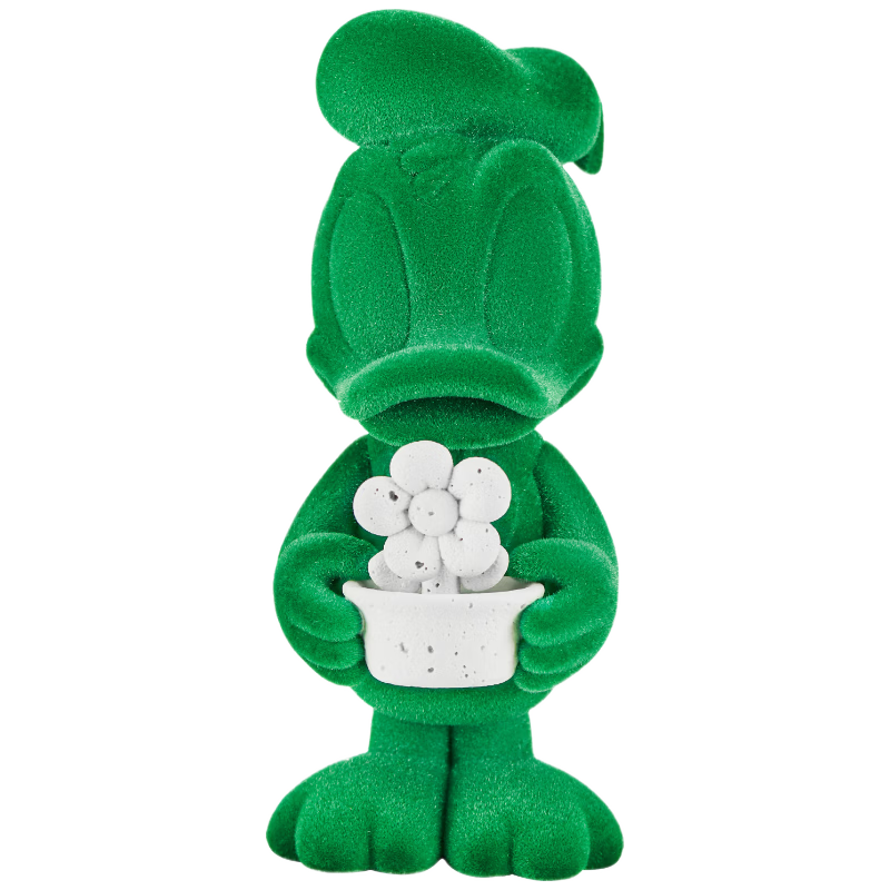 Disney SUNDAYHOME Gardener Donald Duck Scented Flocking Figurine Diffuser Stone Ornament Birthday Gift Graduation Gift