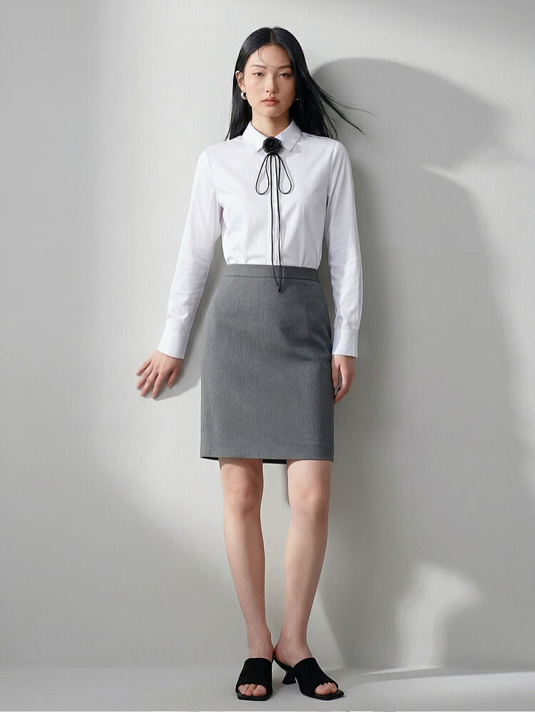 G2000 Pencil Skirt Comfortable Stretch Business Commute Women's Spring Summer 2026 Office Skirt 18