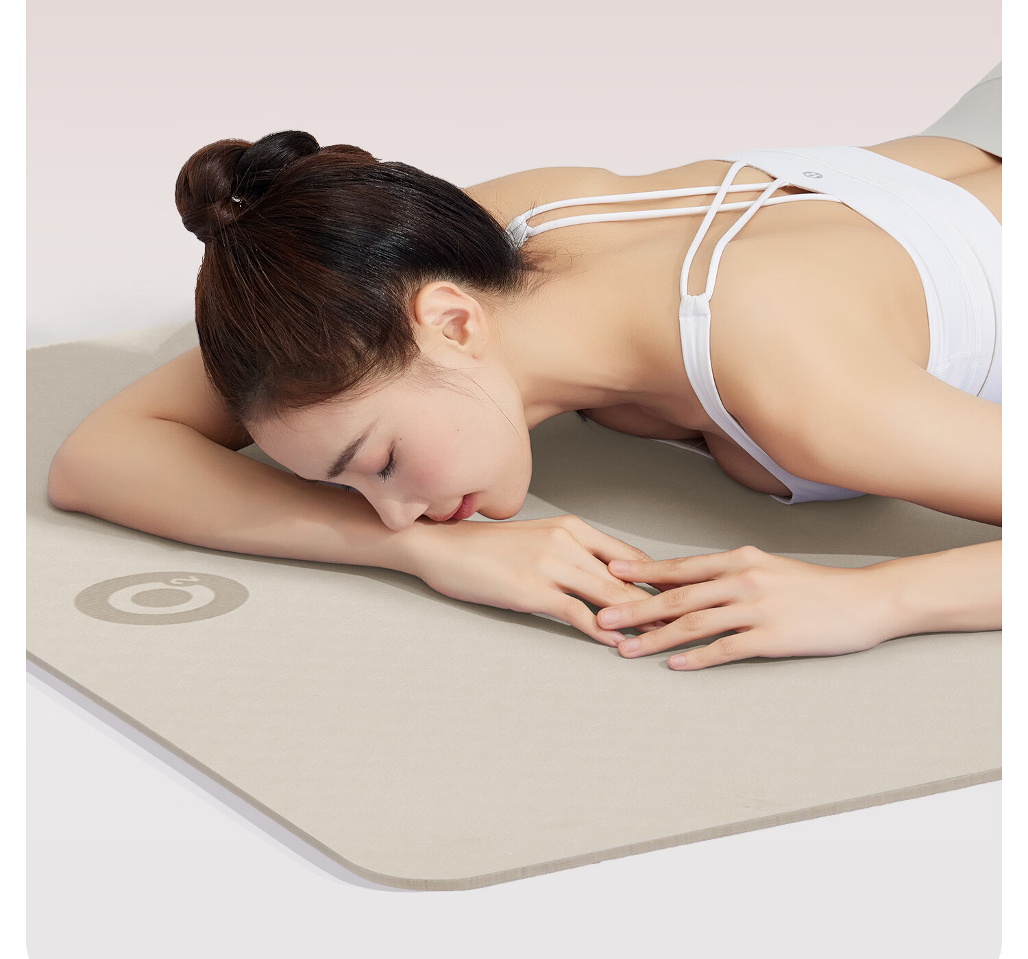 Yottoy Antibacterial Yoga Mat for Women and Pregnant Women, Thickened Shock-Absorbing Silent Non-Slip Fitness Exercise Mat for Home Use 2