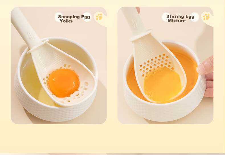 Easy Your Home Multifunctional Cooking Spoon Strainer Baby Food Supplement Tool Food Grade Drainage Spoon Kitchen Skimmer 7