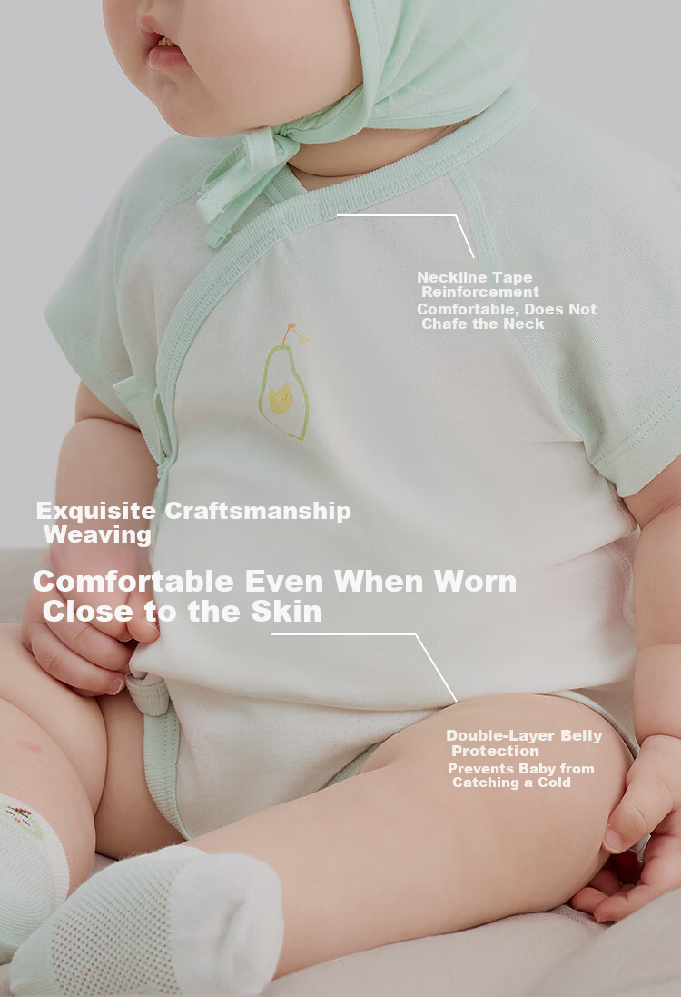 Balabala【balaOne】Kids Baby Triangle Shirt Romper 2026 Summer Two-Piece Set Fresh 23
