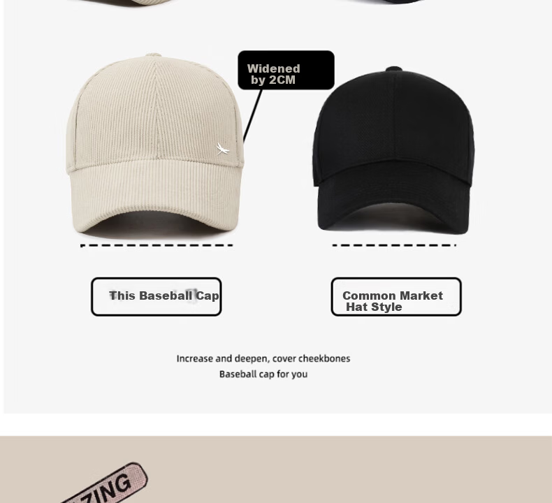 Red Dragonfly Women's Autumn Winter Warm Baseball Cap Korean Style Outdoor Sunshade Sunscreen Large Head Circumference Slim Face Duckbill Hat 8