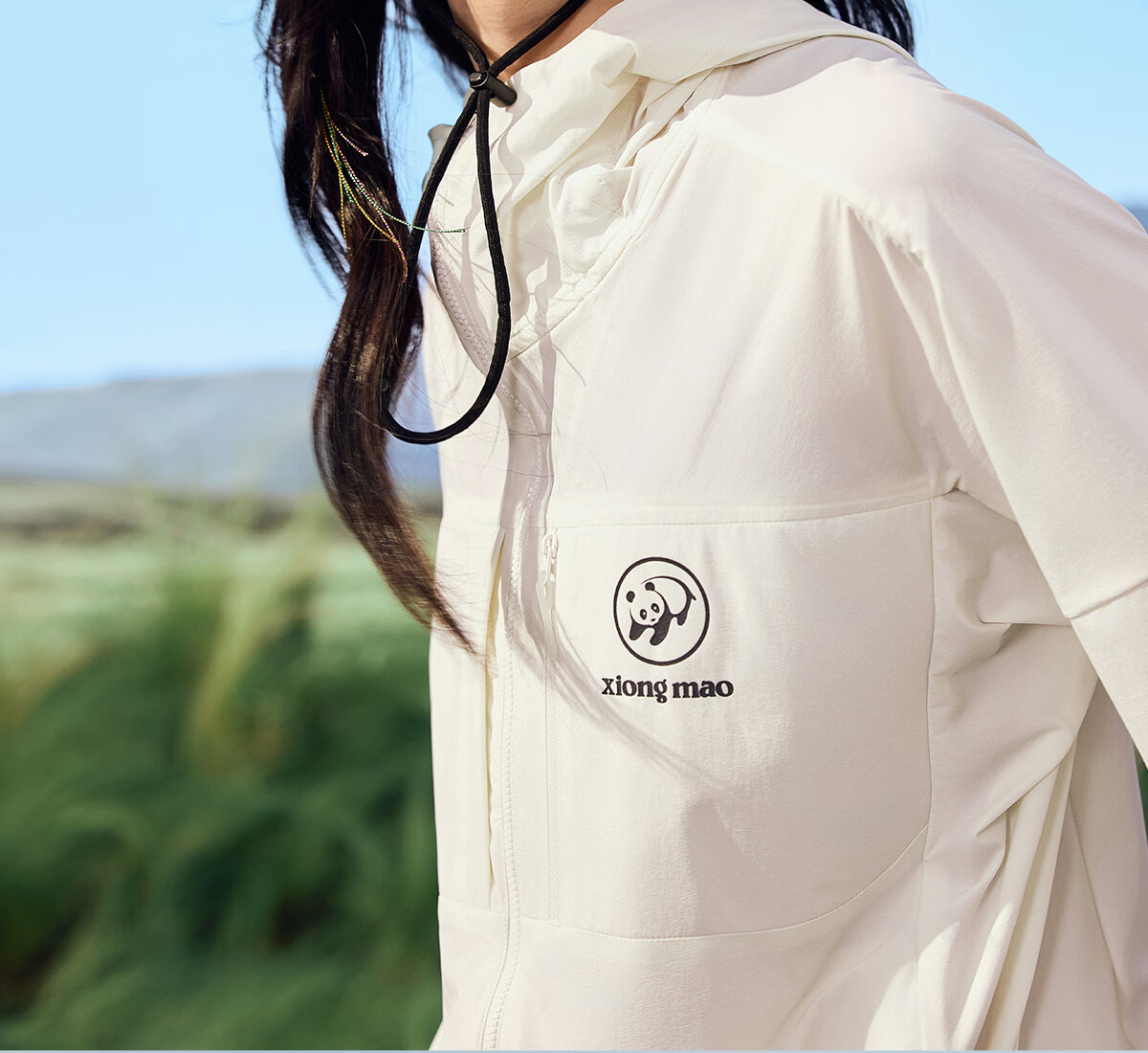 Xiongmao Liu Yifei Same Style [Dunke LT] Outdoor Soft Cordura Shell Jacket, Spring And Summer Windproof Wear-Resistant Coat for Men And Wome 11