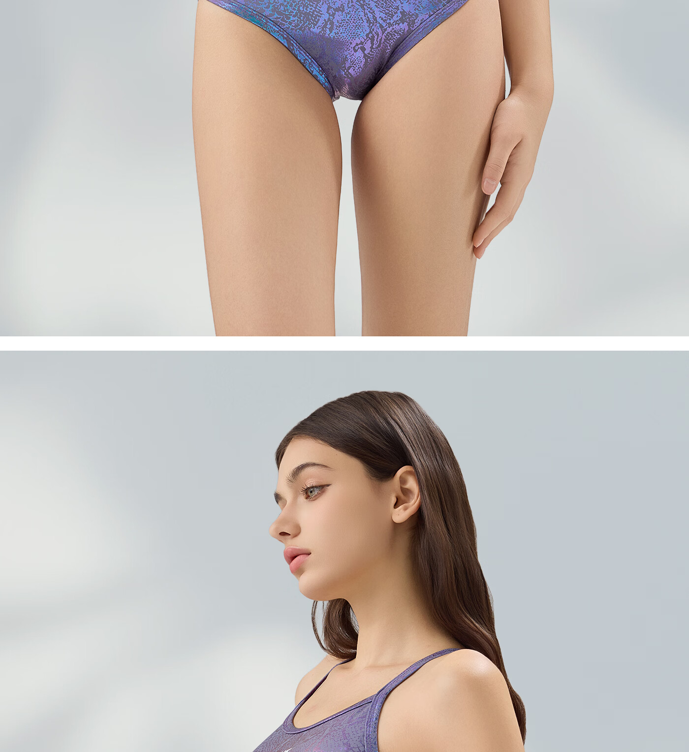 SWANS Women's Triangle Swimsuit, Comfortable Quick-Dry Chlorine-Resistant Professional Training Slim-Fit Hot Spring Swimwear Racing Style M 13