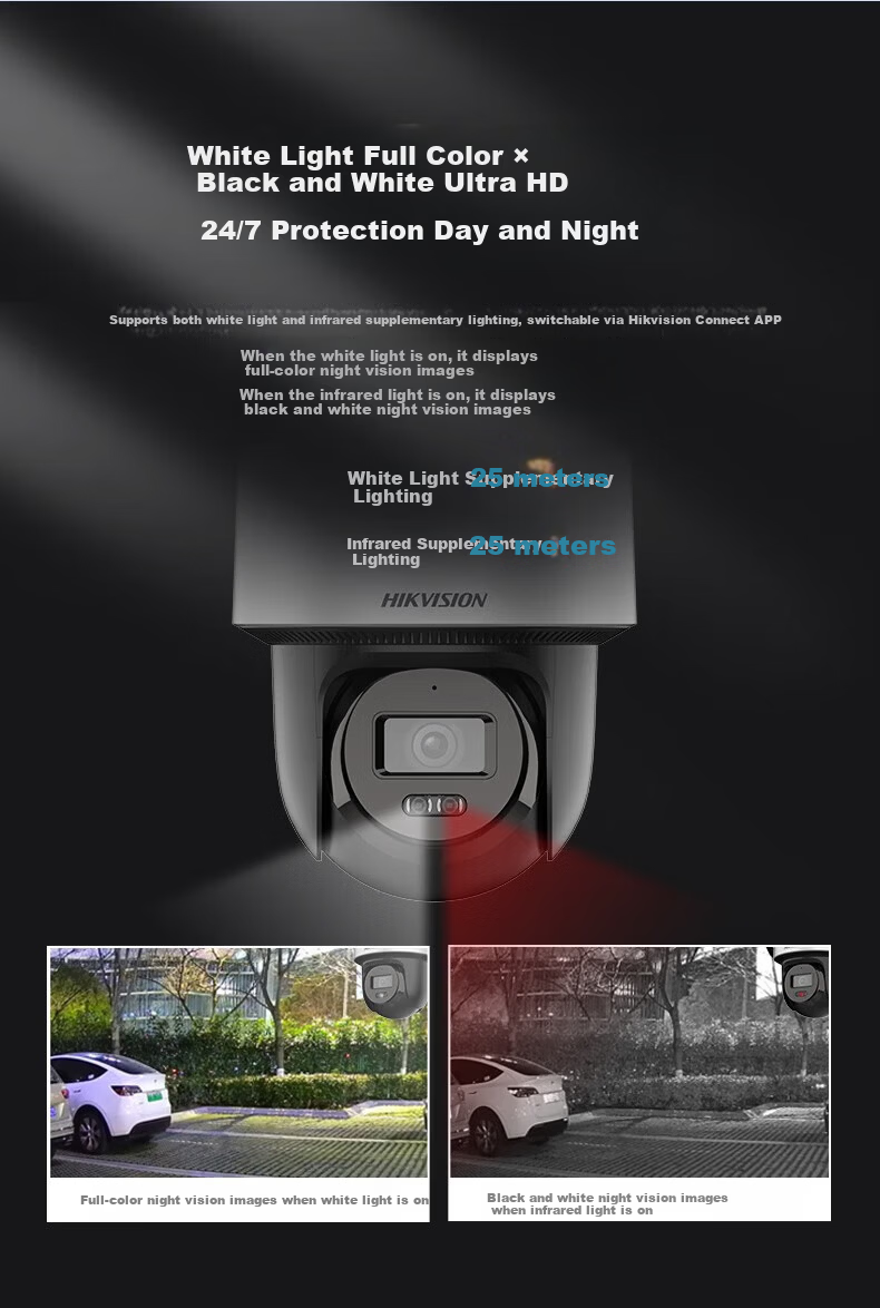 HIKVISION POE Starlight Night Vision Network Surveillance Camera 2MP Commercial Indoor Outdoor HD Smart Dome DS-2CD3326WDV3-I 10