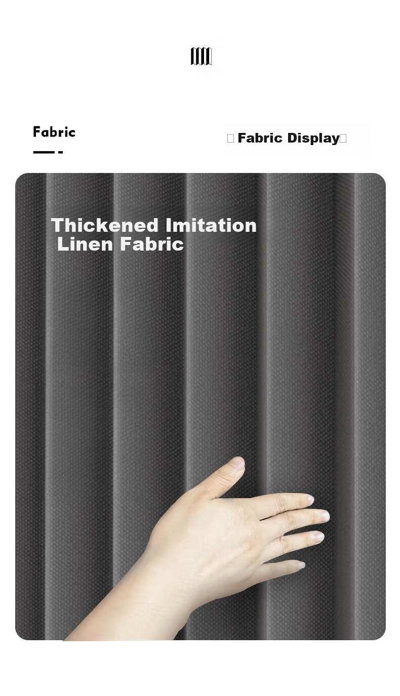 Honglu Folding Magnetic Waterproof Mildew-Resistant Shower Curtain Bathroom Partition Invisible No-Drill Wet and Dry Separation 3