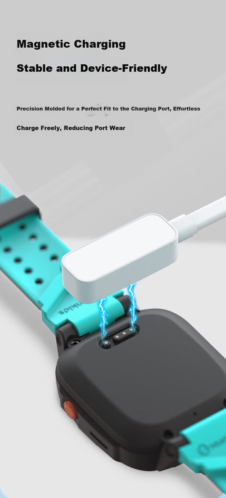 Beiyipin Magnetic Charging Dock Compatible with OPPO Watch 4Pro/X/4/3Pro/3/2/1/SE Smartwatch Charging Cable 5