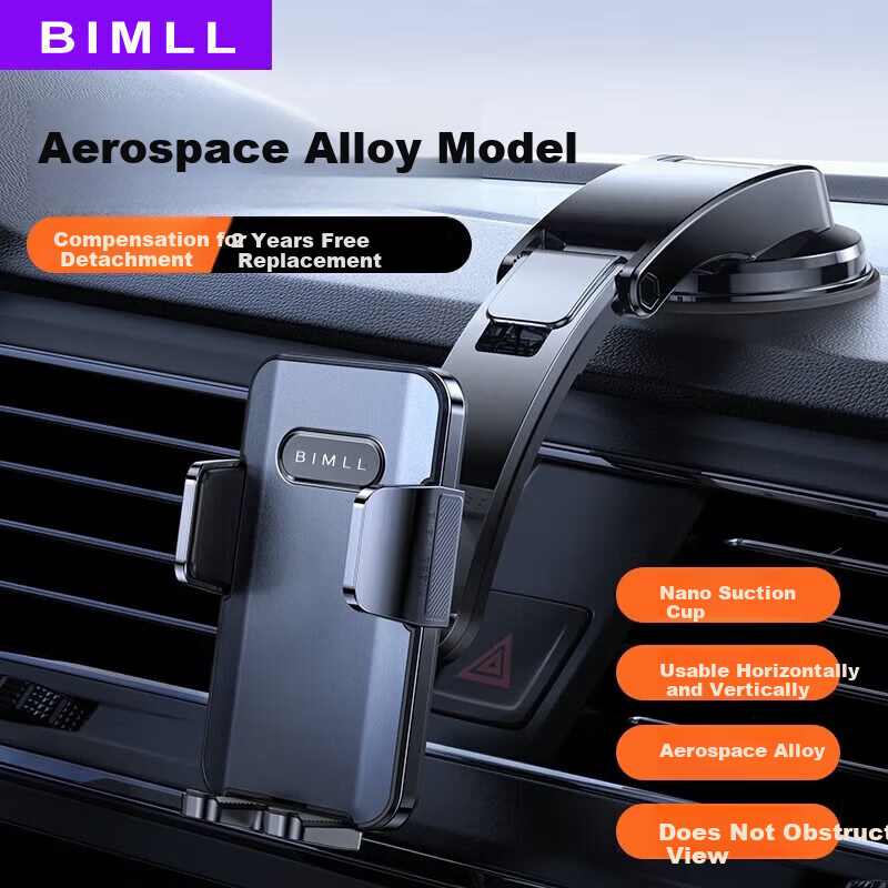 BIMLL Universal Car Phone Mount Suction Cup Holder for Navigation New Model Car Interior Support