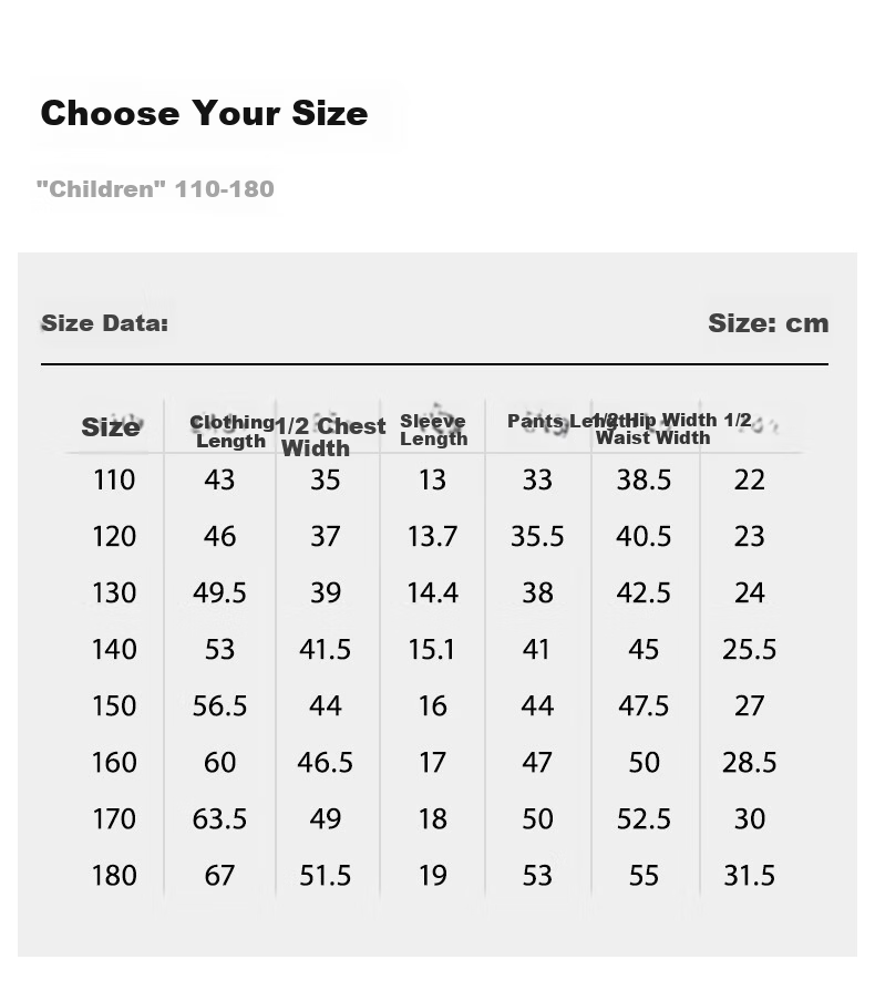 PotatoKids Children's Pajama Set Short Sleeve Shorts Boys Girls Homewear Set 11