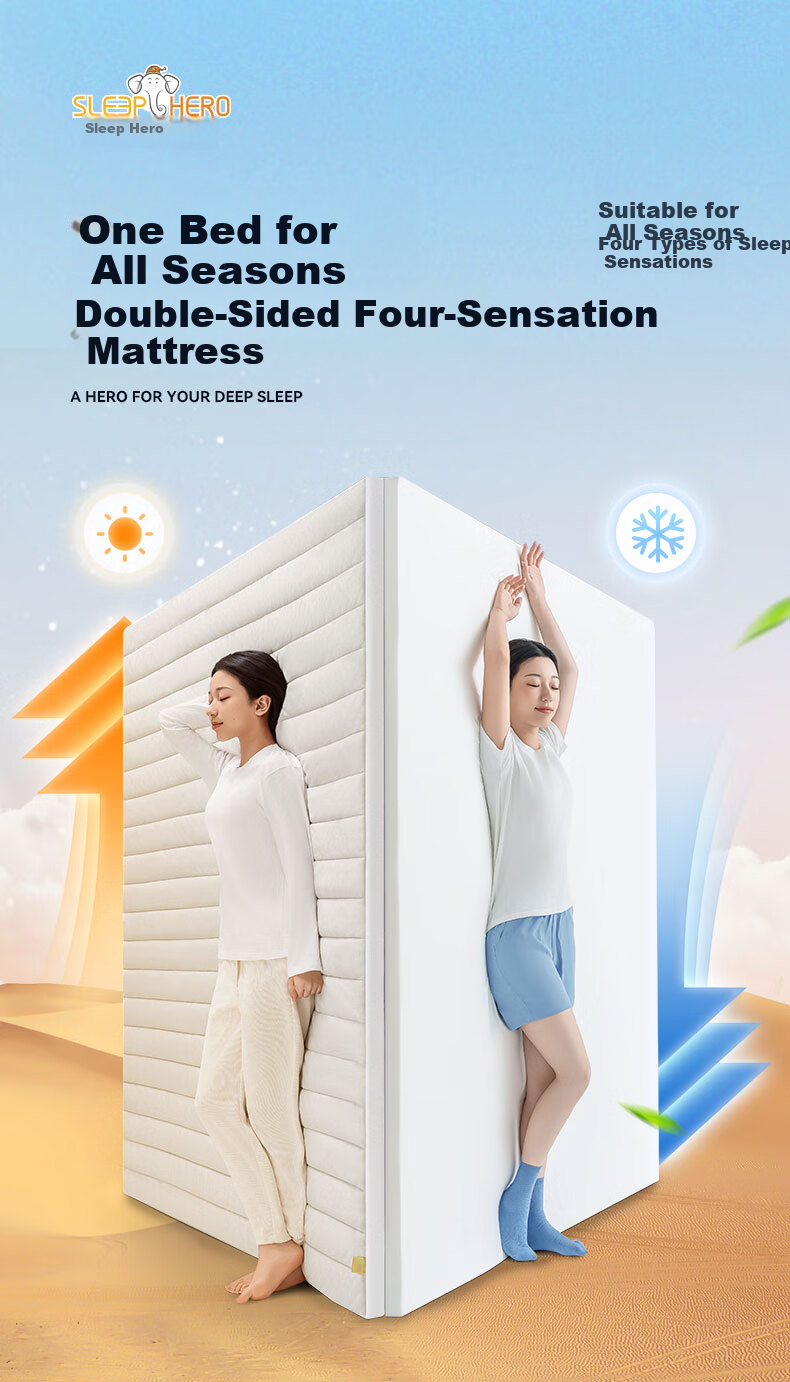 SleepHero Thin Memory Foam Mattress for Dormitory, Student Single Tatami Foldable Mattress 90x200 1