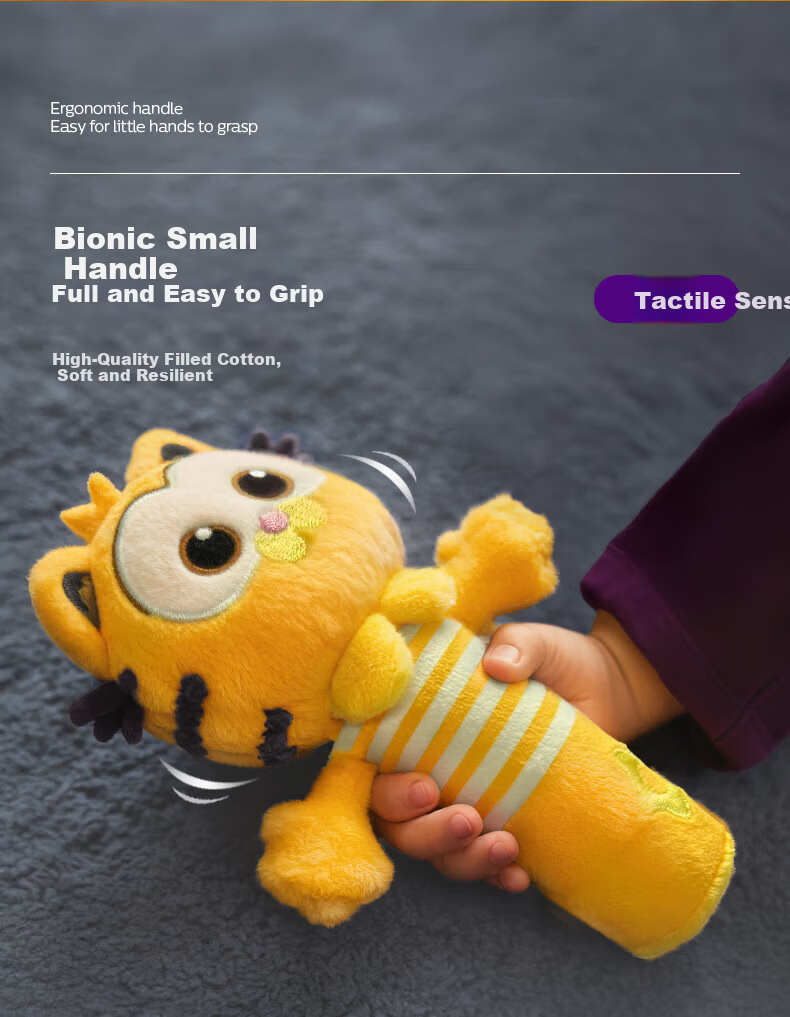 AVENT Philips Rattle BB Stick Gift Box Plush Soothing Garfield Collaboration Toy Newborn Baby Doll 14