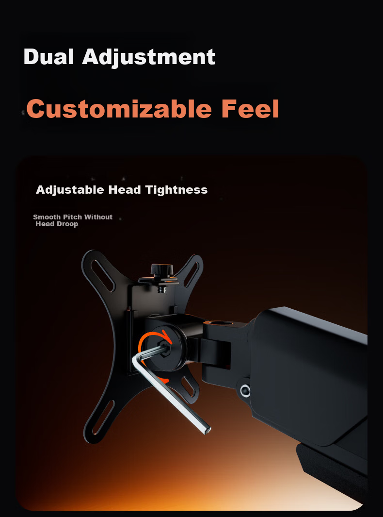 Brateck Beihu Monitor Mount Wall-Mounted Mechanical Arm Computer Stand Wall Clamp Base Screen Riser 17-40 inch E430B Dormitory Floating Support Arm 13