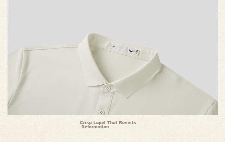 HLA Heilan Home Men's Short Sleeve Polo Shirt 2026 New Year of the Horse Summer Father's Day Gift 14
