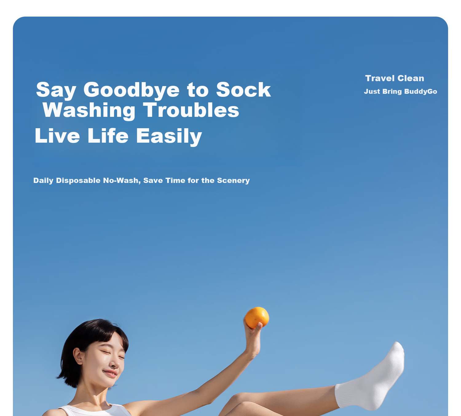 BADIGAO Disposable Socks Unisex Daily Use No-Wash Spring Summer Travel Military Training Mid-Calf Short Socks Odor Resistant 2