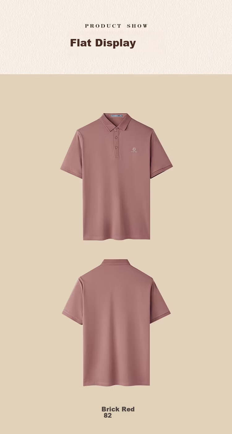 HLA Heilan Home Men's Short Sleeve Polo 26 Summer Yixin Jiwei Series Cooling Short Sleeve Shirt 8