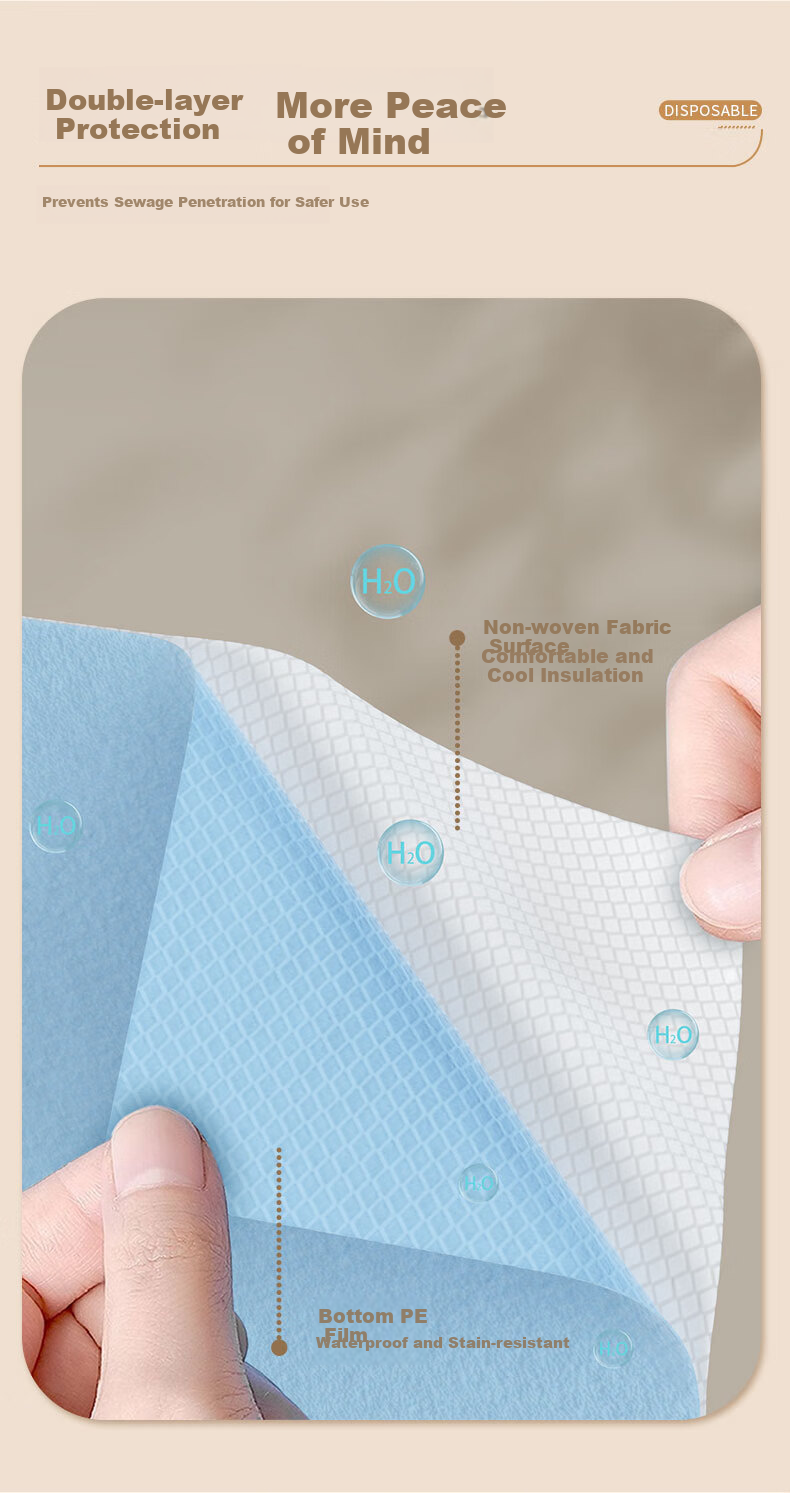 Baicaoyuan Disposable Toilet Seat Covers 7A Antibacterial Full Coverage Waterproof Travel Toilet Seat Covers Thickened Individually Packaged 30 Pieces 7