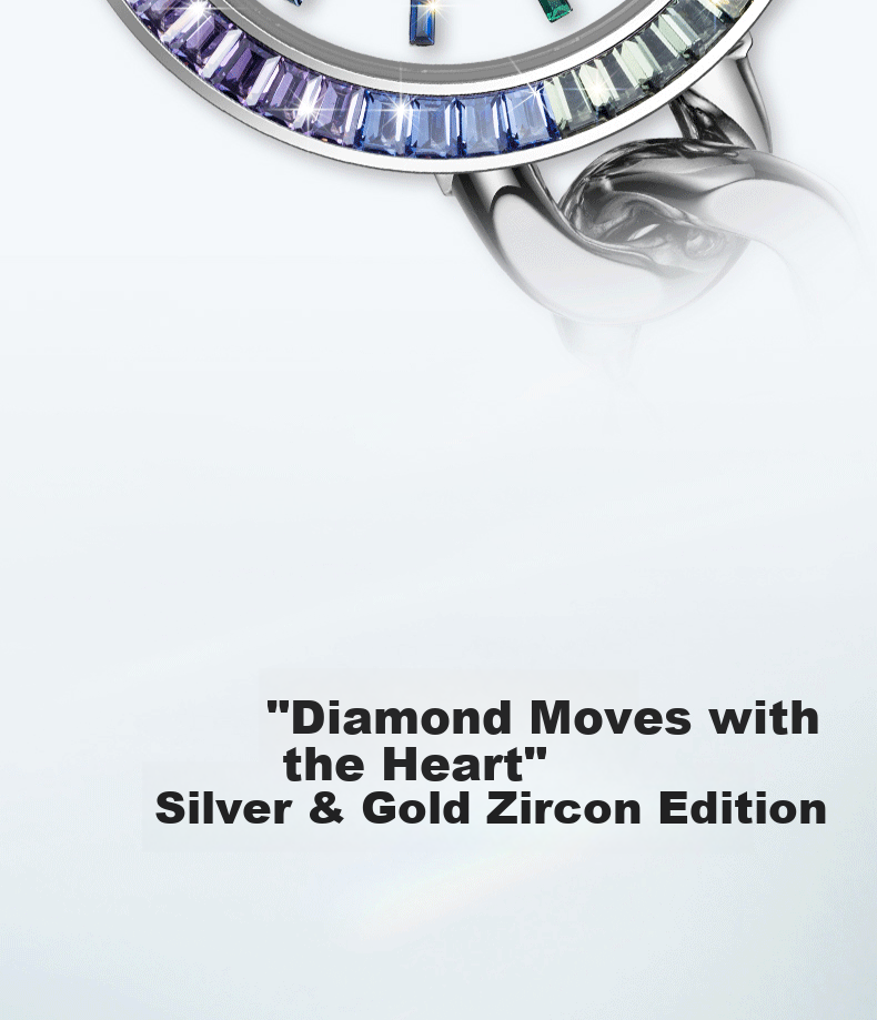 CIGA Design Moissanite Artistic Luxury Women's Watch Gift for Girlfriend 15