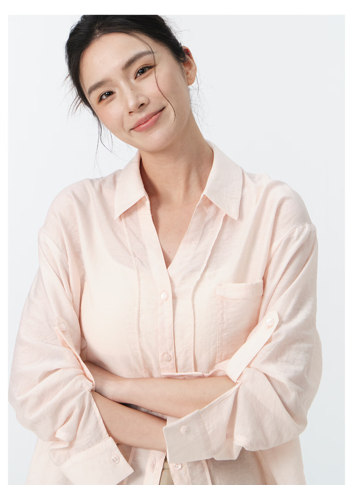 RA&RN RARN/Love Like You Lightweight Lapel Lyocell Shirt 42