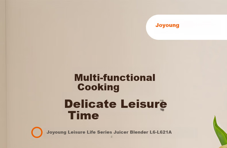 Joyoung Juicer Blender, Multifunctional Easy-To Home Use 1.2L Mixer, Rice Paste And Juice Maker, Baby Food Processor, Four Cups JYL-C022E 1