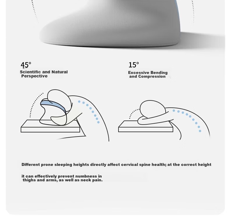 Nila Nap Pillow Prone Sleeping Pillow for Primary and Secondary Students Classroom Desk Nap Essential Hugging Pillow 15