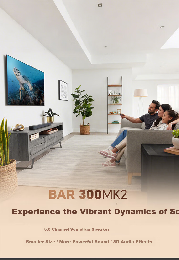JBL Soundbar BAR 1000MK2 Speaker, TV Soundbar, 7.1.4 Dolby Atmos Home Theater Soundbar, Bluetooth Subwoofer, Smart Speaker for Home Use 1