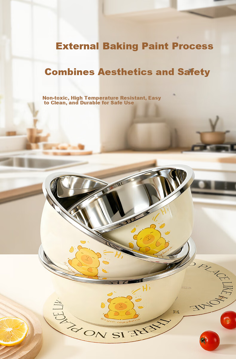 Bayco Stainless Steel Food Grade Mixing Bowl BX27750 13