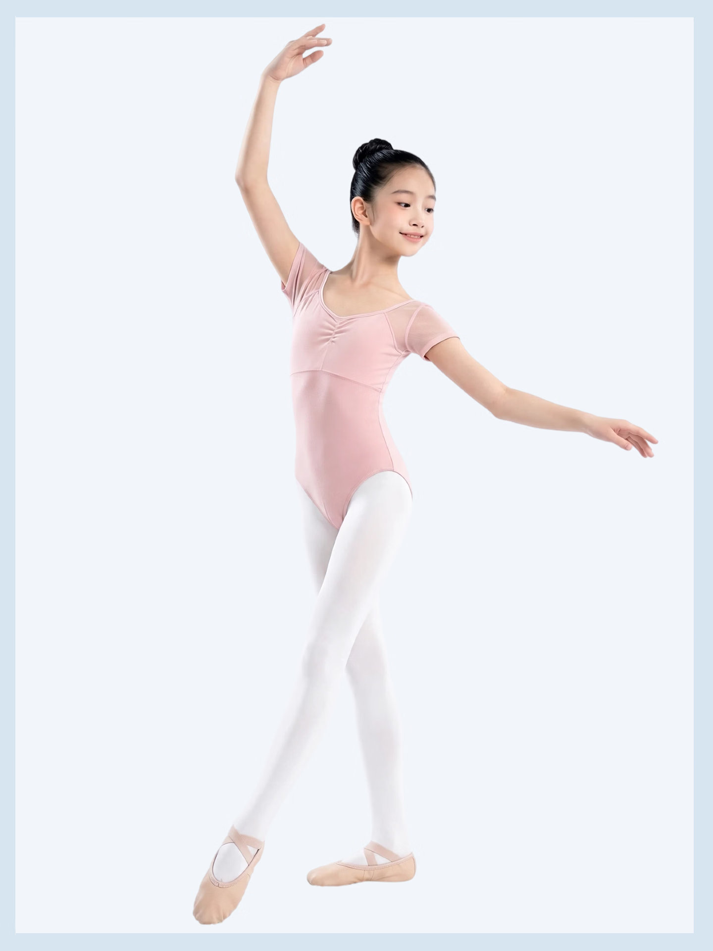 COOTYMAX Children's Tights Spring Autumn Summer Thin White Leggings Dance Practice Girls Ballet Socks 11