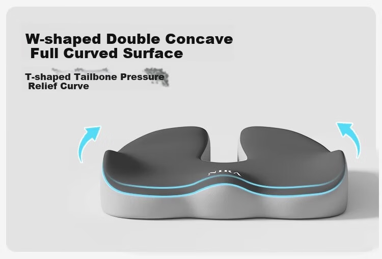 Nila Office Seat Cushion Coccyx Pain Relief Pad Tailbone Injury Pressure Relief Cushion Fracture Protection Pad 3